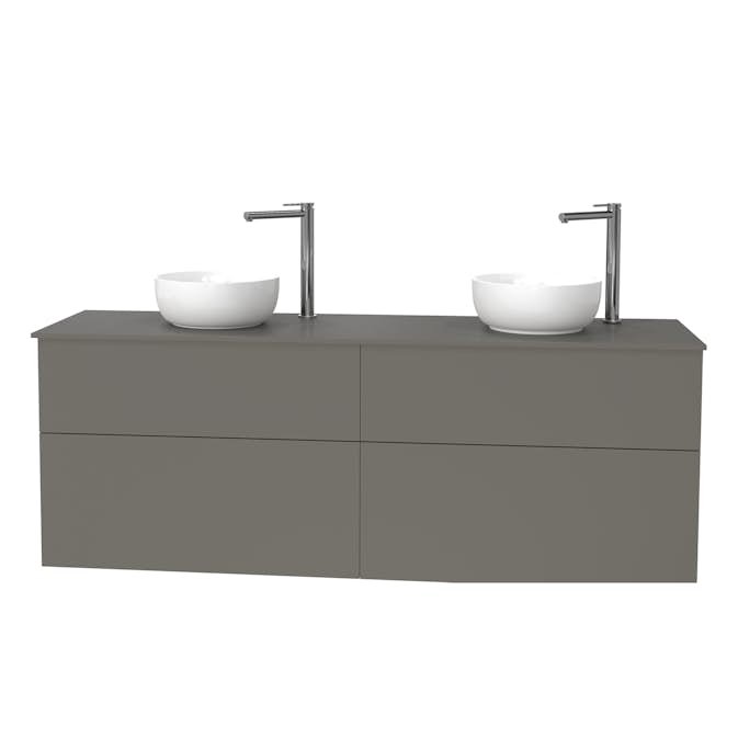 Tvättställsskåp Miller Badrum City 160 för Bänkskiva