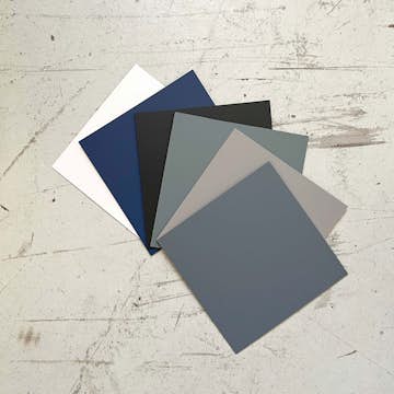 Färgprover Miller Badrum City 5 stycken