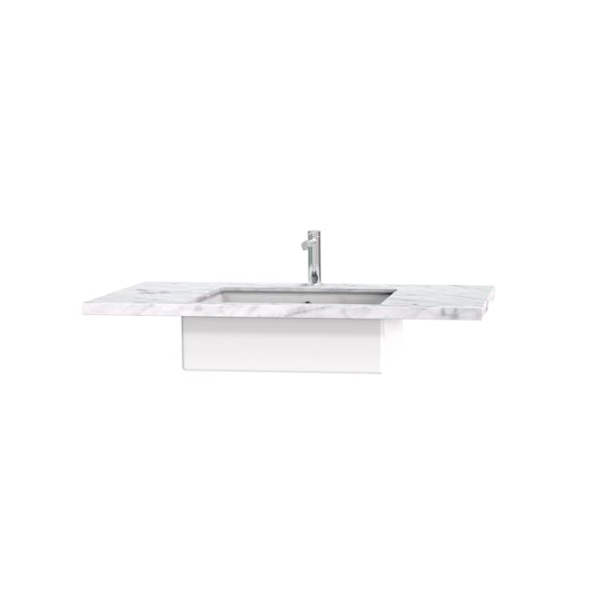 Bänkskiva Miller Badrum Sten 100 Inkl Underlimmat Porslinstvättfat