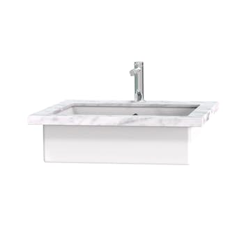 Bänkskiva Miller Badrum Sten 60 Inkl Underlimmat Porslinstvättfat
