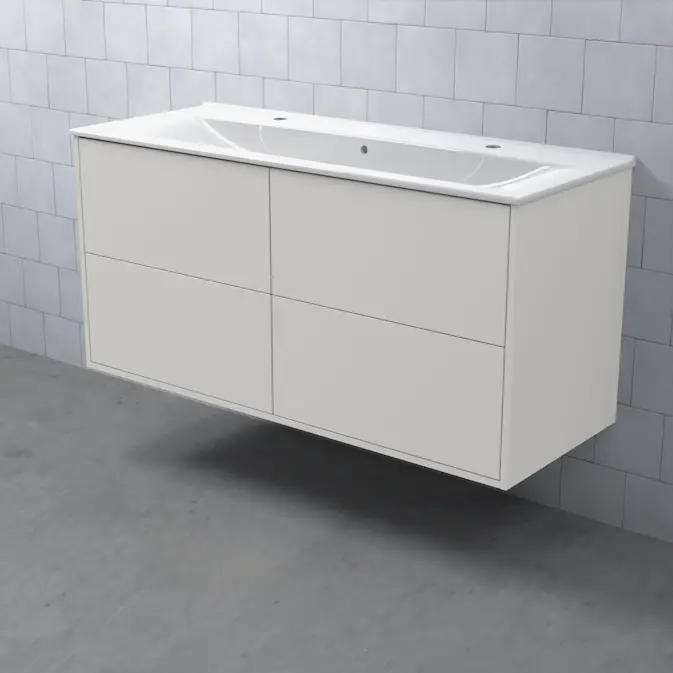 Tvättställsskåp Björbo Badrum Mejda Hög 120