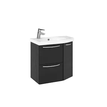 Tvättställsskåp Temal Mondo med Tvättställ 2 Lådor och 1 Lucka