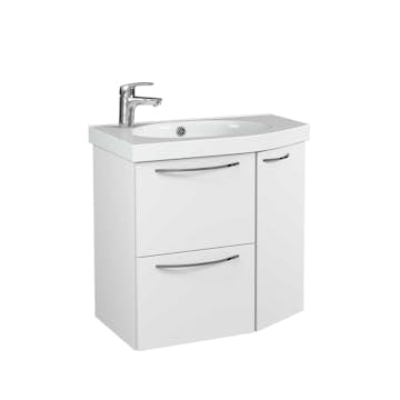 Tvättställsskåp Temal Mondo med Tvättställ 2 Lådor och 1 Lucka