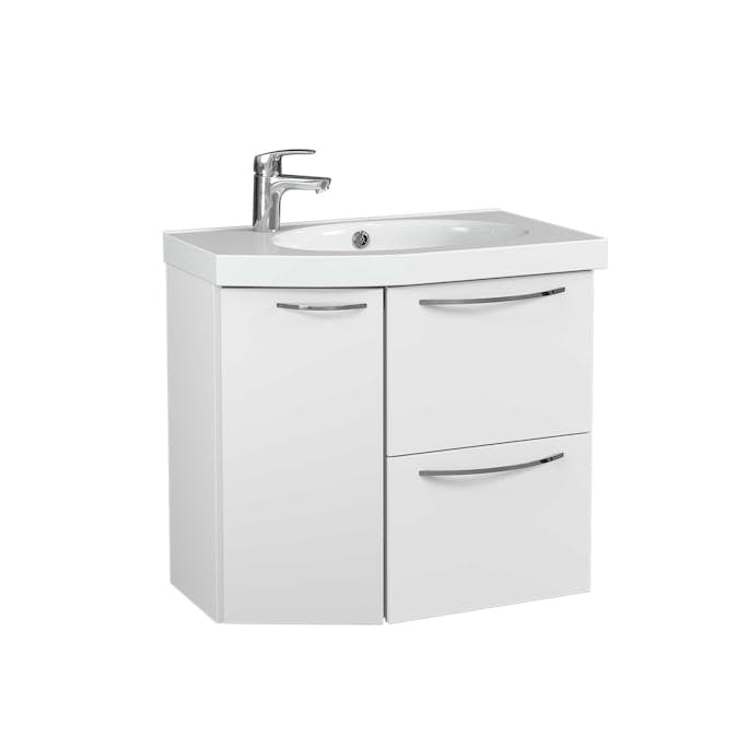 Tvättställsskåp Temal Mondo med Tvättställ 2 Lådor och 1 Lucka