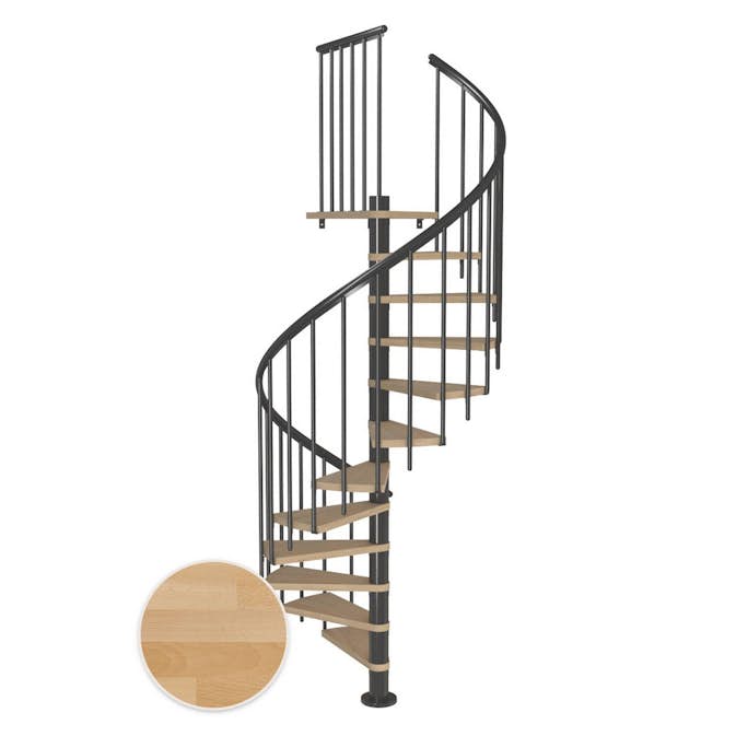 Spiraltrappa Dolle Montréal Bok Oljad Classic 3