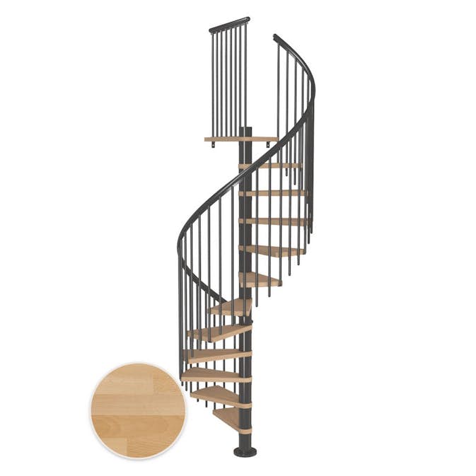 Spiraltrappa Dolle Montréal Bok Oljad Classic 4