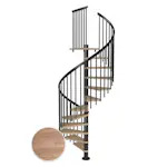 Spiraltrappa Dolle Montréal Ek Vit Oljad Classic 4