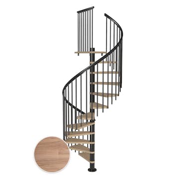 Spiraltrappa Dolle Montréal Ek Vit Oljad Classic 4