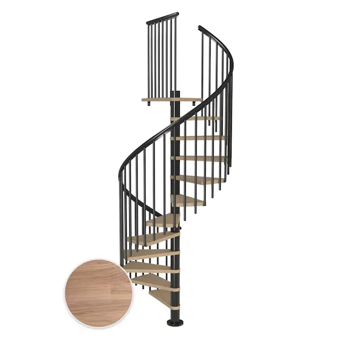 Spiraltrappa Dolle Montréal Ek Vit Oljad Classic 4