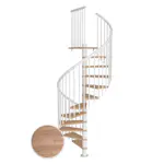 Spiraltrappa Dolle Montréal Ek Vit Oljad Classic 4