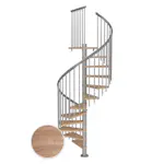 Spiraltrappa Dolle Montréal Ek Vit Oljad Classic 4