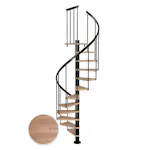 Spiraltrappa Dolle Montréal Ek Vit Oljad Classic 2