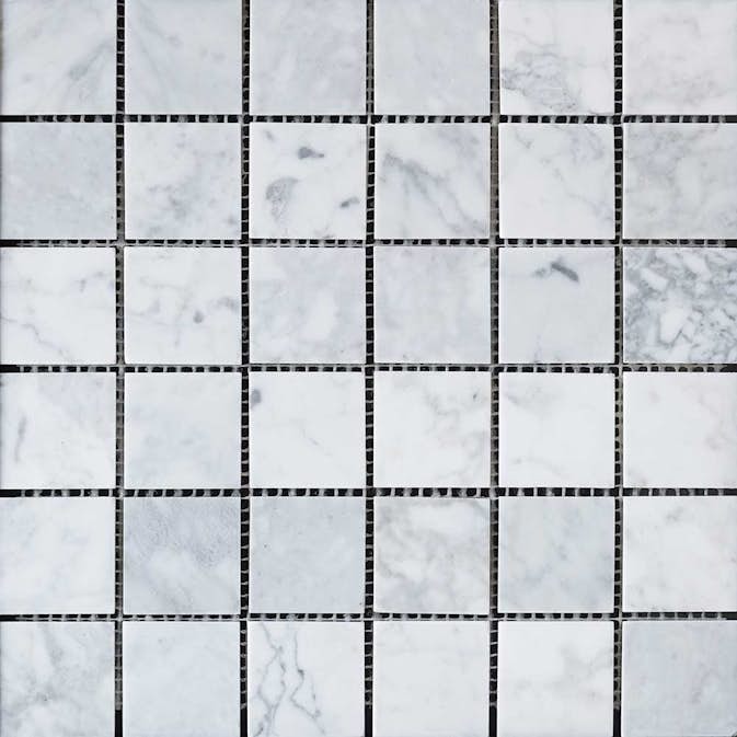 Mosaik Tenfors Carrara 4,8x4,8 cm