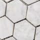 Mosaik Tenfors Marmor Carrara Hexagon 29,8x30,5 cm