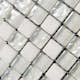 Mosaik Tenfors Pearlwhite 1,5x1,5 cm
