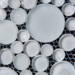 Mosaik Tenfors Splash White 30x30 cm