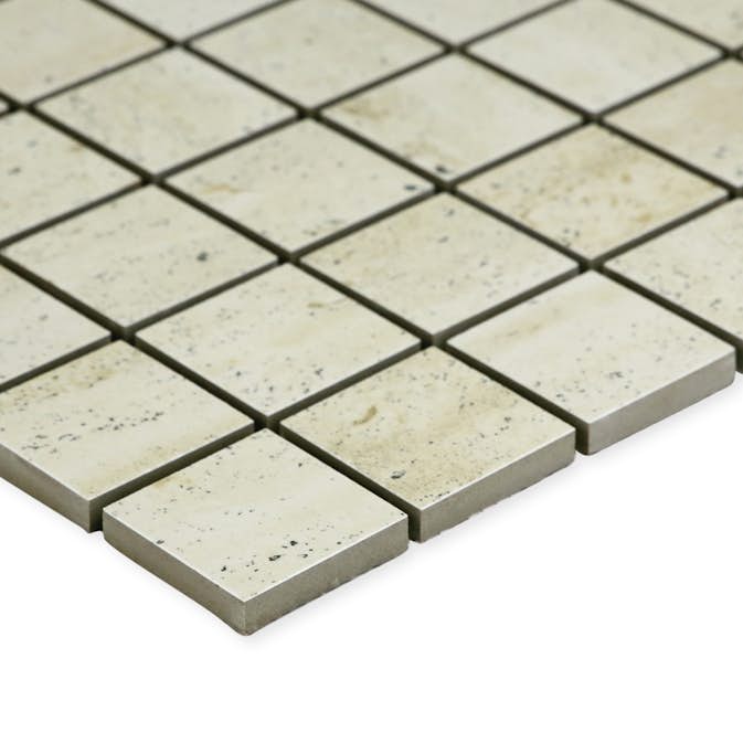 Mosaik Hill Ceramic Travetine Beige 4,6x4,6 cm