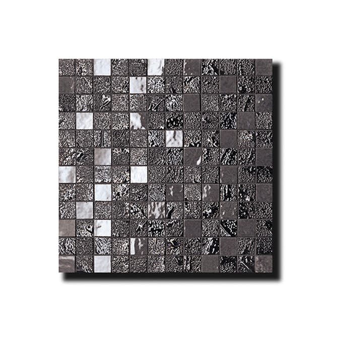 Mosaik Lhådös Casino Antracit 2,5x2,5 cm