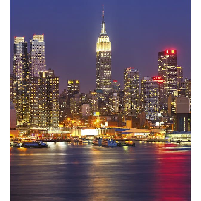 Tapet Dimex Manhattan At Night