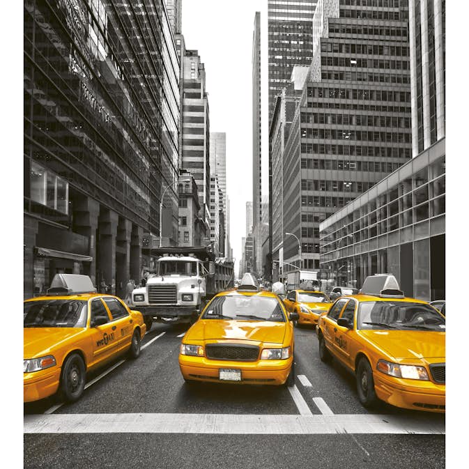 Tapet Dimex Yellow Taxi