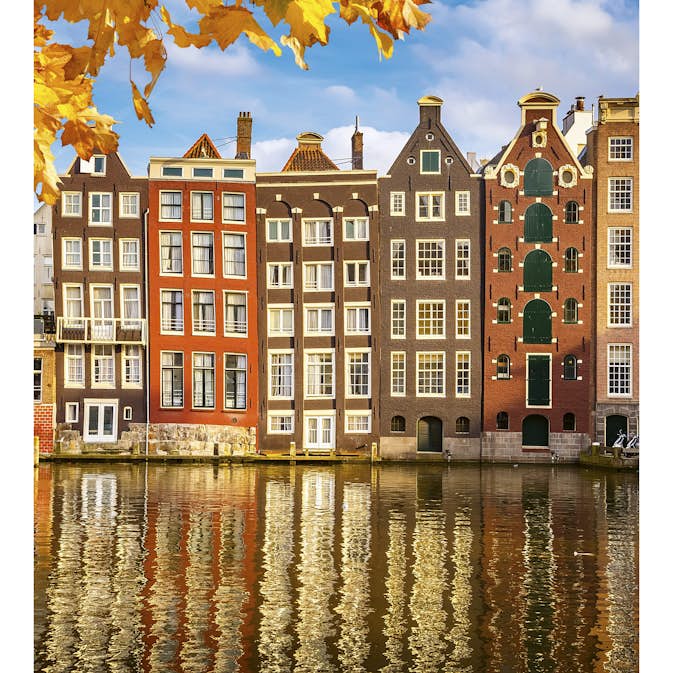 Tapet Dimex Houses in Amsterdam