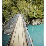 Tapet Dimex Wooden Bridge