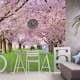 Tapet Dimex Cherry Trees
