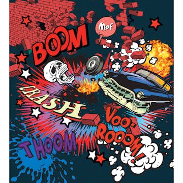 Tapet Dimex Car Crash