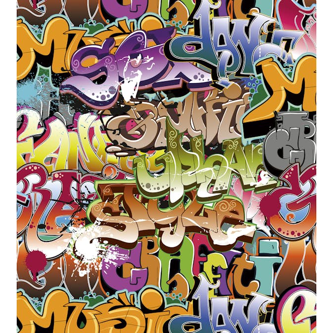 Tapet Dimex Graffiti Art