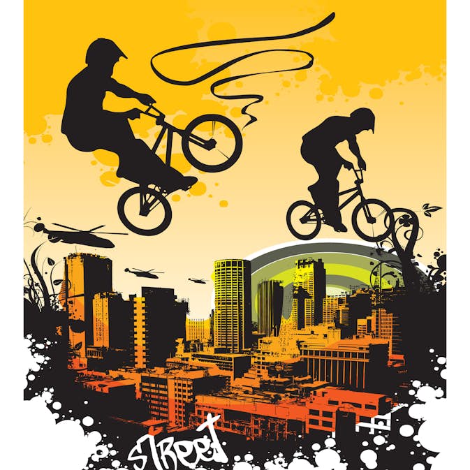Tapet Dimex Bicycle