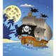 Tapet Dimex Pirate Ship