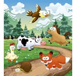 Tapet Dimex Animals And Forest