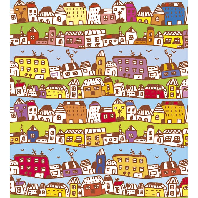 Tapet Dimex Houses In Town