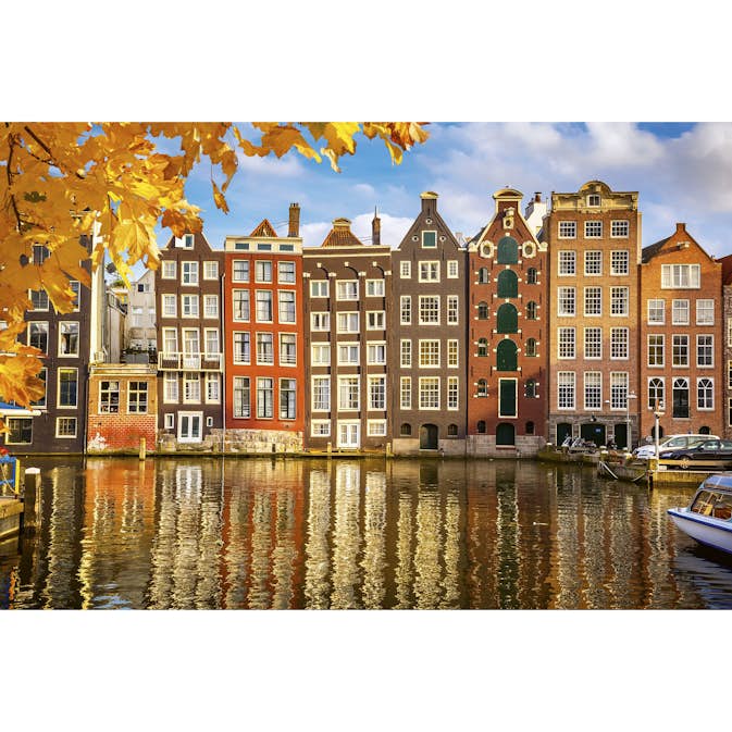 Tapet Dimex Houses in Amsterdam
