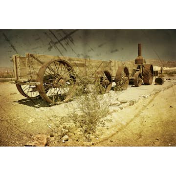 Tapet Dimex Old Wagon