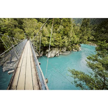 Tapet Dimex Wooden Bridge