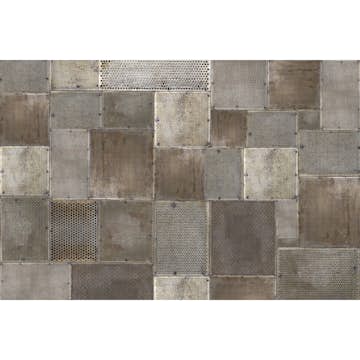 Tapet Dimex Grunge Metal