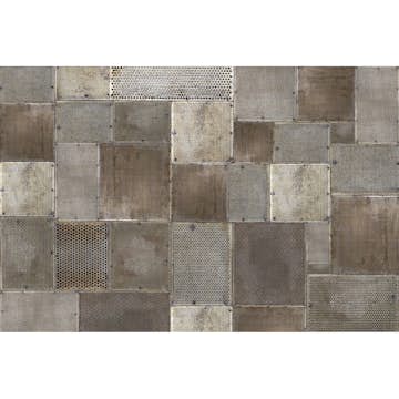 Tapet Dimex Grunge Metal