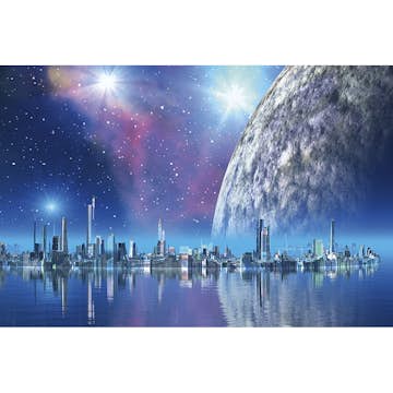Tapet Dimex Futuristic City