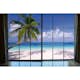Tapet Dimex Beach Window View