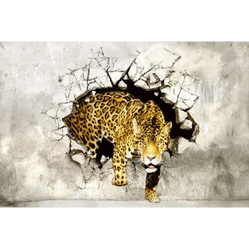 Tapet Dimex Hunting Panther