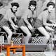 Tapet Dimex Women on Bicycle