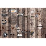 Tapet Dimex Vintage Labels