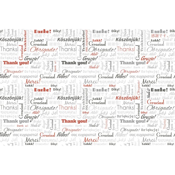 Tapet Dimex Thank You