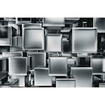 Tapet Dimex Metal Cubes
