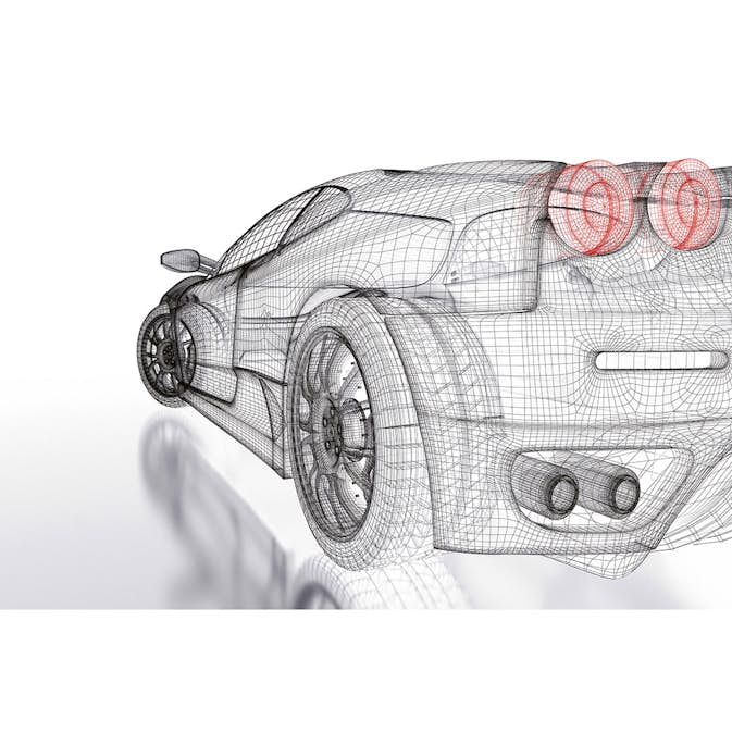 Tapet Dimex Car Model Light