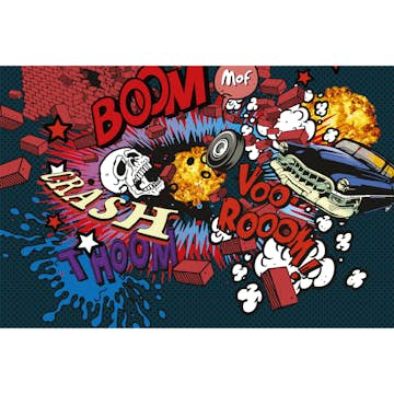 Tapet Dimex Car Crash