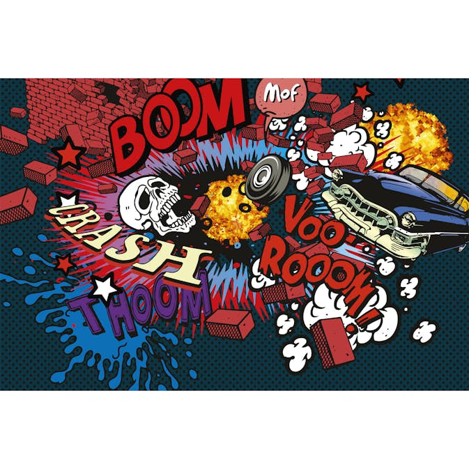 Tapet Dimex Car Crash