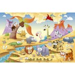 Tapet Dimex Savanna Animals