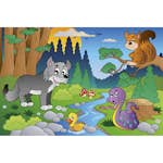 Tapet Dimex Forest Animals